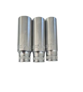 Rico 1/2 Cr-V Çelik Uzun Derin Lokma Seti 17-19-21mm - TTL01121